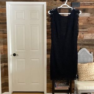 Gorgeous Black Lace Dress w/ open back